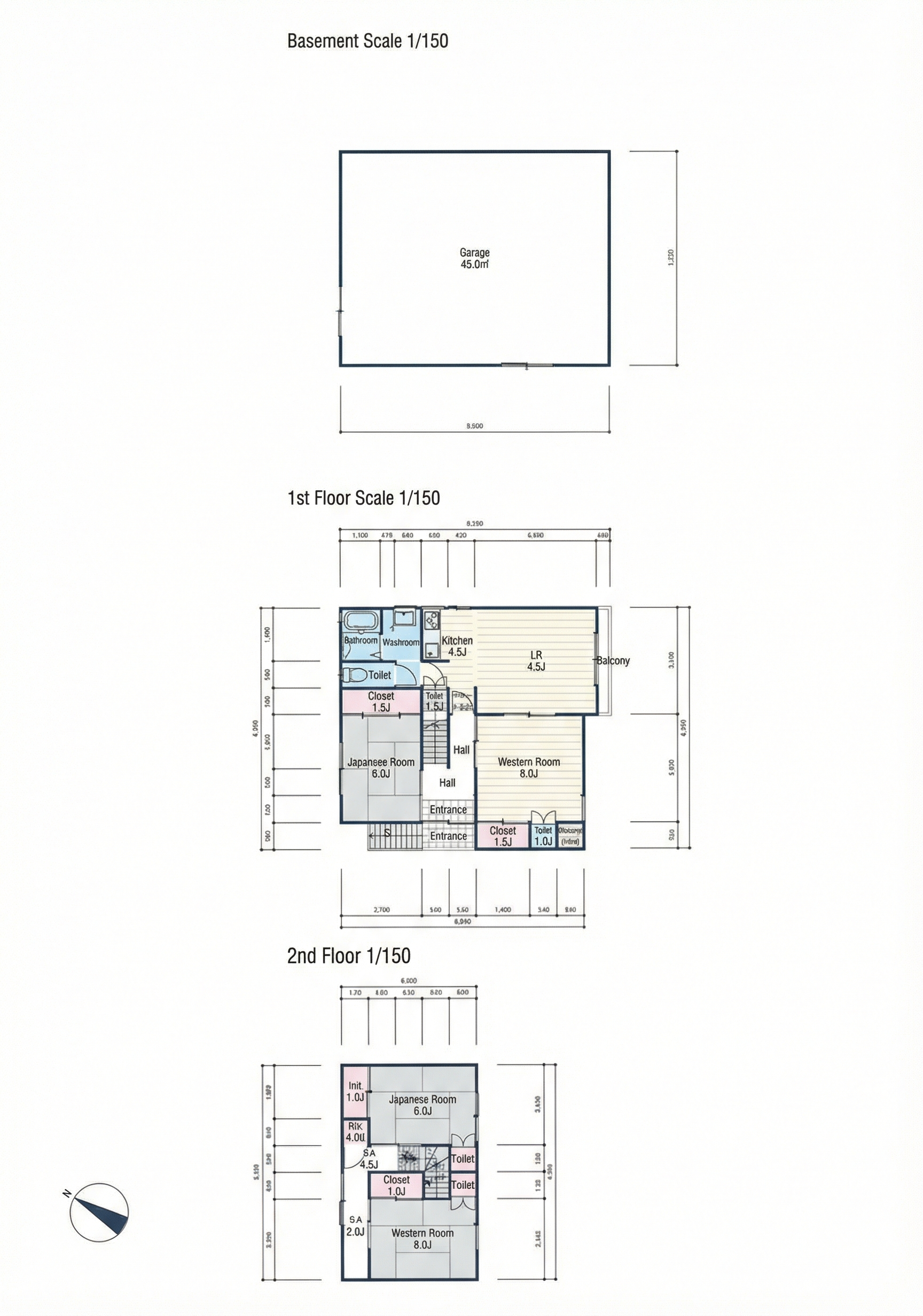 Irifune 5 Floor Plan — English